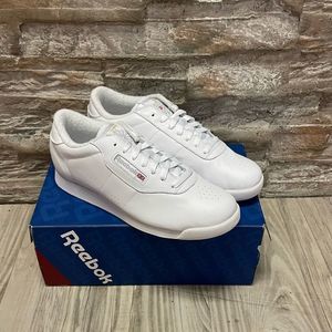 Reebok classic Princess white Leather Sneakers size 11 Wide